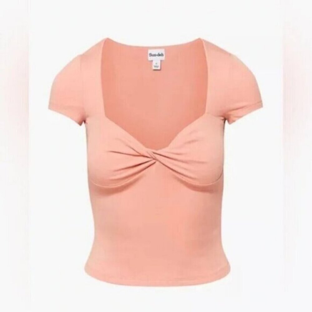 Aritzia Sunday Best Lula Top 2XS Heirloom Pink